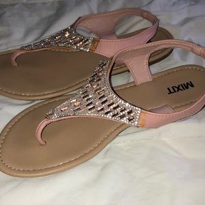 Sparkly formal flats